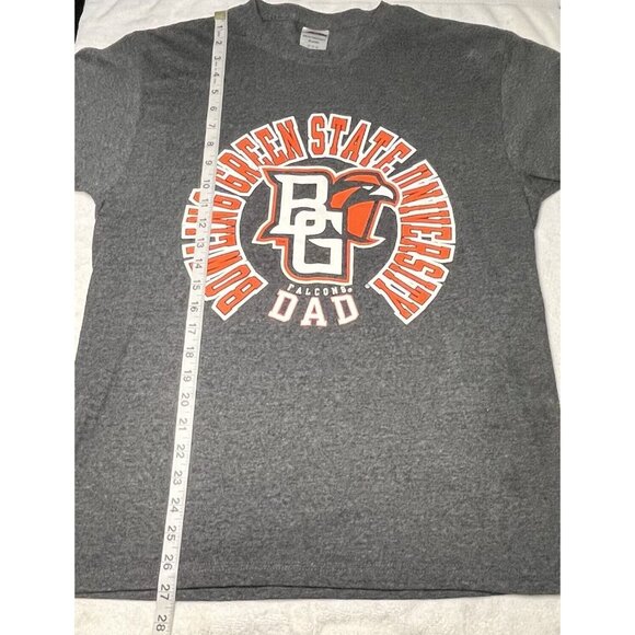 Jerzees Mens Gray Graphic Tee Shirt MEDIUM Shirt Sleeve - Picture 2 of 3